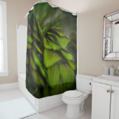 Rideaux De Douche Feuille verte (En situation)