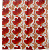 Rideaux De Douche Feuilles automnales (Devant)