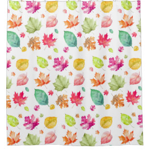 Rideaux De Douche Feuilles automnales