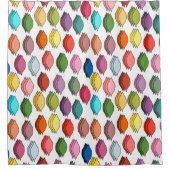 Rideaux De Douche Feuilles colorés (Devant)