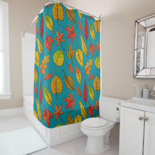 Rideaux De Douche Feuilles d'automne