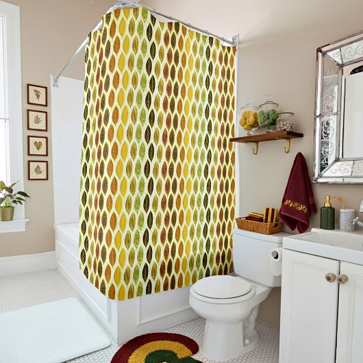 Rideaux De Douche Feuilles d'automne