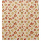 Rideaux De Douche Feuilles de Maple Automne (Devant)