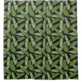 Rideaux De Douche Feuilles de palmiers (Devant)