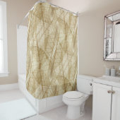 Rideaux De Douche Feuilles Sheer Lace (En situation)