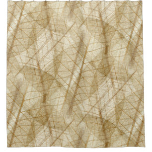 Rideaux De Douche Feuilles Sheer Lace