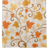 Rideaux De Douche Feuilles traditionnels de l'automne (Devant)