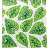 Rideaux De Douche Feuilles tropicaux (Devant)