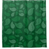 Rideaux De Douche Feuilles verts (Devant)