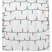 Rideaux De Douche Feux de Noël (Devant)