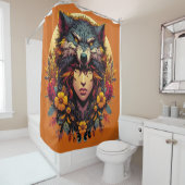 Rideaux De Douche Fierce (En situation)