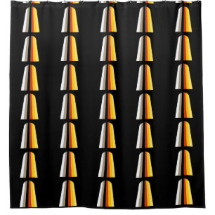 Rideaux De Douche Fierté des Cheveux Longs