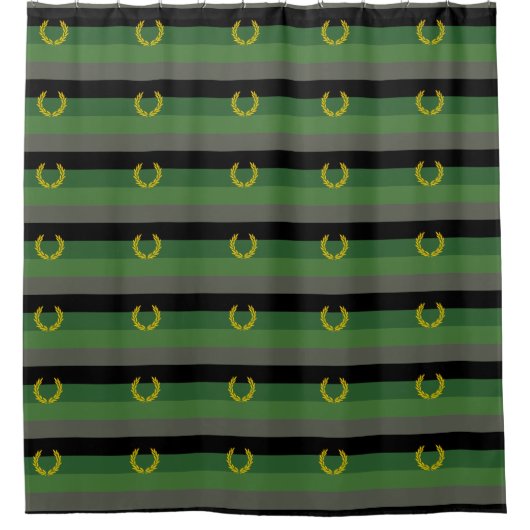 Rideaux De Douche Fierté uniforme (Devant)