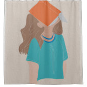 Rideaux de douche fille (Devant)