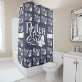 Rideaux De Douche Fille de rouleau, rouleau Derby (En situation)