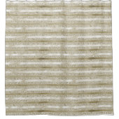 Rideaux De Douche Fille Glitzy Parties scintillant Glam Gold Stripes (Devant)