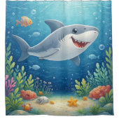 Rideaux De Douche Finn le Requin (Devant)