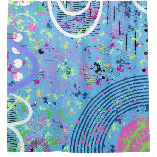 Rideaux De Douche Fireworks Show (Devant)