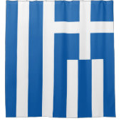 Rideaux De Douche Flag de Greece (Devant)