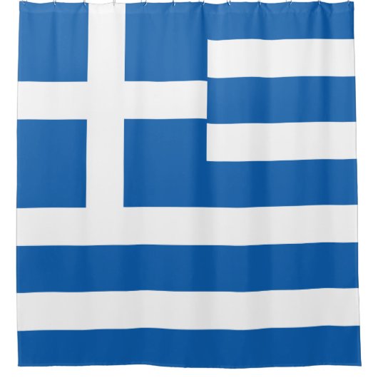 Rideaux De Douche Flag de Greece (Devant)