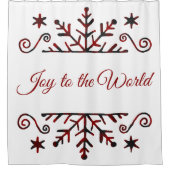 Rideaux De Douche Flake de Plaid (Devant)