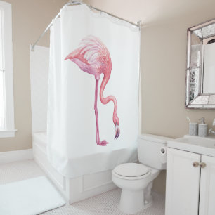 Rideaux De Douche Flamant rose