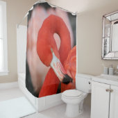 Rideaux De Douche Flamant rose 001 (En situation)