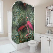 Rideaux De Douche Flamants roses (En situation)