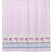 Rideaux De Douche Flamants roses (Devant)