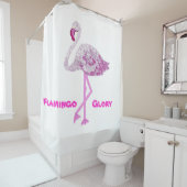Rideaux De Douche Flamants roses gloire (En situation)