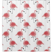 Rideaux De Douche Flamants roses roses mignons Fille Chic (Devant)