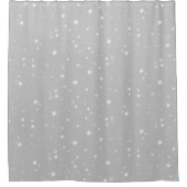 Rideaux De Douche Flamme gris argenté (Devant)