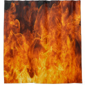 Rideaux De Douche Flamme orange (Devant)
