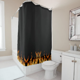 Rideaux De Douche Flammes - Flamme - Flammes - Flammes - Feutre - Fe