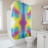 Rideaux De Douche flash de couleur (En situation)