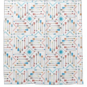 Rideaux De Douche Flèches Boho et Sun V11 ID748 (Devant)