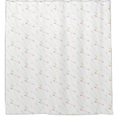 Rideaux De Douche Flèches éparpillées Boho modernes (Devant)