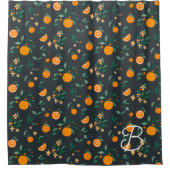 Rideaux De Douche Fleur d'agrumes Oranges Botanique (Devant)