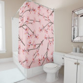 Rideaux De Douche Fleur de cerise (En situation)