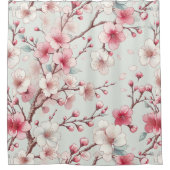 Rideaux De Douche Fleur de cerise (Devant)