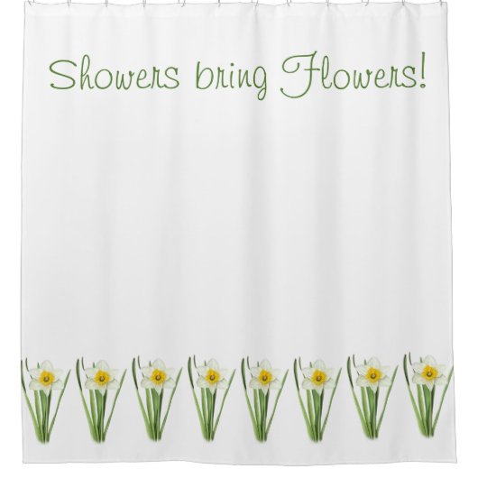 Rideaux De Douche Fleur de jonquil (Devant)