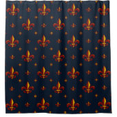 Rideaux De Douche Fleur De Lis (Devant)