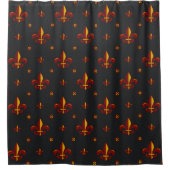 Rideaux De Douche Fleur De Lis (Devant)
