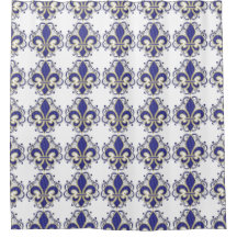 Fleur de Lis Floral Vintage