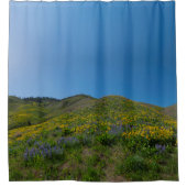 Rideaux De Douche Fleur de printemps du désert (Devant)