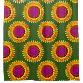 Rideaux De Douche Fleur De Vie - Fleur Géométrique 4 (Devant)