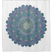 Rideaux De Douche Fleur De Vie - Mandala India Style 1 (Devant)