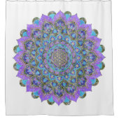Rideaux De Douche Fleur De Vie - Mandala India Style 2 (Devant)