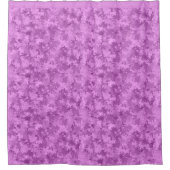 Rideaux De Douche Fleur Lilac moderne violet Motif unique (Devant)