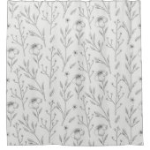 Rideaux De Douche Fleur Motif Printemps Floral (Devant)